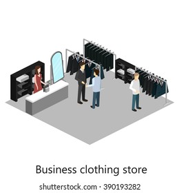 men's clothing store