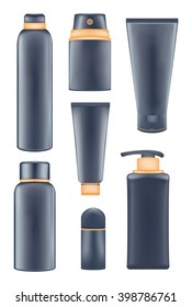 Mens cosmetic tubes