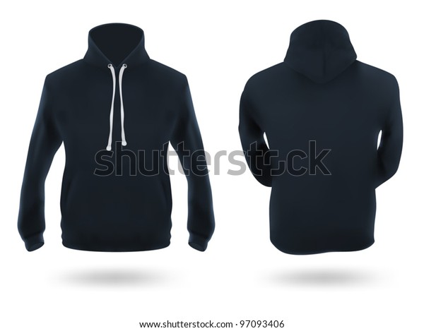 dark blue hoodie mens