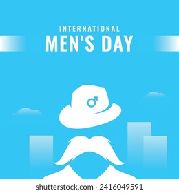 Mens Day Vector Design Illustration