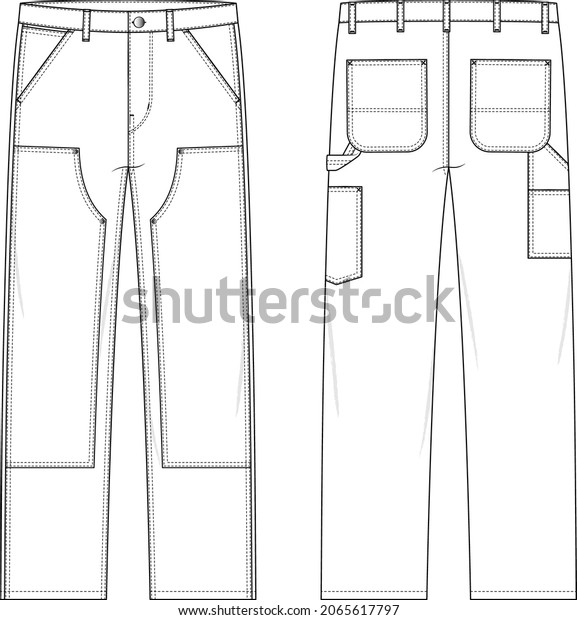 189 Pant Knee Images, Stock Photos & Vectors | Shutterstock