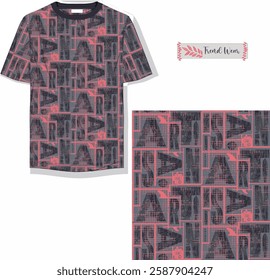 men's fashion clothing design. t-shirt design, pattern design and more