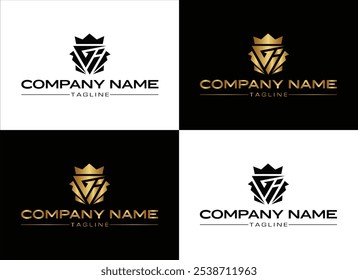 Men's Fashion, Clothing and luxury Logo Design Vector and illustration Template