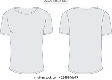 Diseño de Tee de Ilustración para Vector de Plantilla de Camiseta de los Hombres