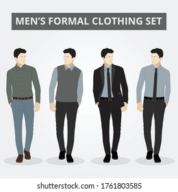 Formal Clothes Stock Vector Illustration and Royalty Free Formal Clothes  Clipart