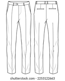 isolated trousers pants sketch hand drawn Stock Vector  Adobe Stock