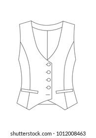 Men's formal vest
