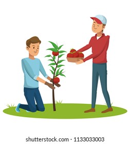 Mens and gardening