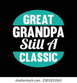 Mens Great Grandpa Gifts Funny Fathers Day Vintage T-shirt