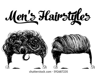 Royalty Free Mens Hairstyles Illustration Stock Images Photos