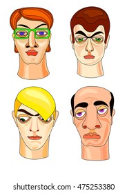 Men's head