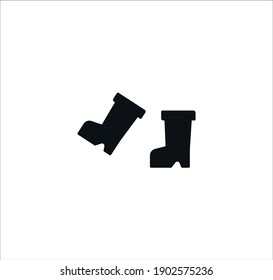 men's jackboots icon. vector illustration
