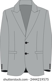  chaqueta de hombre Vector Plantilla 
ropa de hombre de negocios 