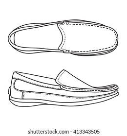 1,036 Loafers Drawing Images, Stock Photos & Vectors | Shutterstock