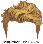 men's long hairstyle, dyes short hairstyle