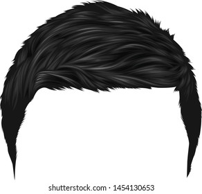 men's long hairstyle, dyes short hairstyle