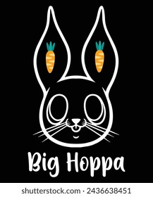 Mens I Love It When You Call Me Big Hoppa T Shirt Funny Easter Sunday Bunny Rabbit Tee for Guys
