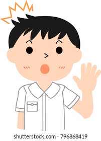 Men's Naughty student Japanese surprised.eps
This is a vector illustration.