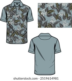 men's polo collar tshirt design. fashion pattern design and more