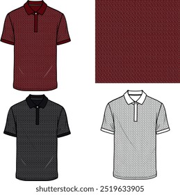 men's polo collar tshirt design. fashion pattern design, variant and more