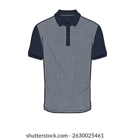 men's polo collar tshirt design. pattern design. fashion and more