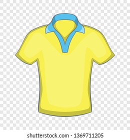 Mens polo icon in cartoon style isolated on background for any web design 