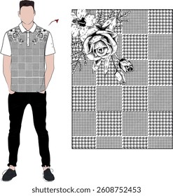 men's polo tshirt model design. fashion pattern design and more