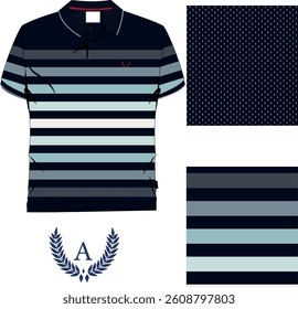 men's polo tshirt model design. fashion design. pattern design and more
