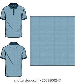 men's polo tshirt model design. fashion design. pattern design and more