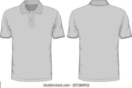 polo shirt grey color