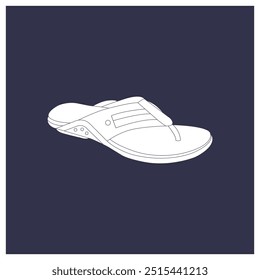 men's sandals icon vector illustration symbol design