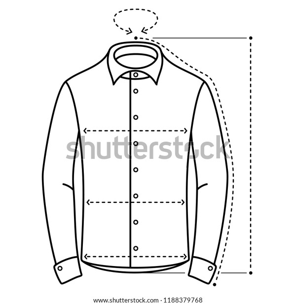 Men S Button Shirt Size Chart