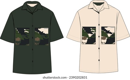 men's shirt template 
camouflage pocket detail shirt
army shirts sketches
bottoms shirts


