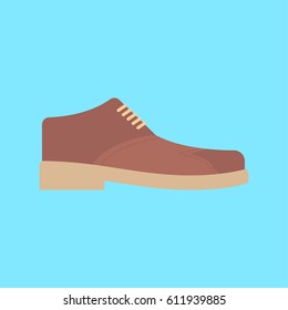 Mens Shoe Flat Icon