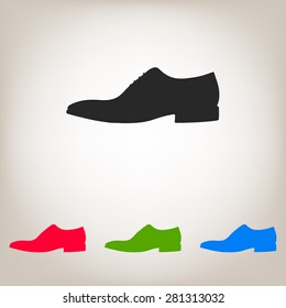 Men's shoe icon.