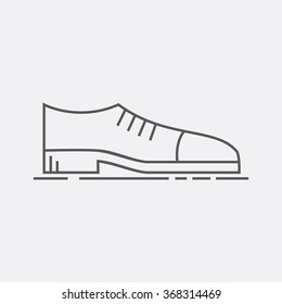 Men's shoe icon.