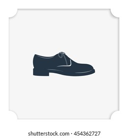 Men's shoe icon. 