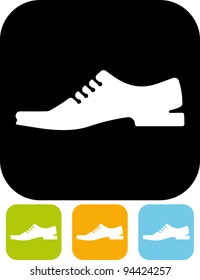 Men's Shoe - Vector Icon