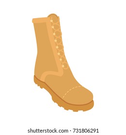 mens shoe vector illustration in cartoon style