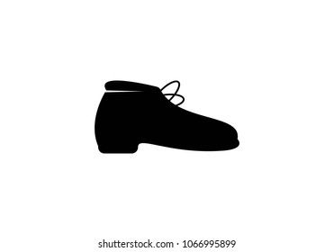 men's shoes logo vector template