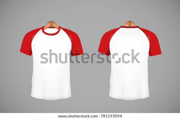 Download Mens Slimfitting Short Sleeve Baseball Shirt Stock Vector ...