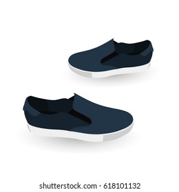 Men's sport shoes. Pair of sport shoes.