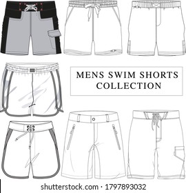 Men's Swim Short Sketch, Short Shorts, Shorts Man, Swim Short, Swim Short Sketch, Swim Shorts, Swimming, Swimming Dress