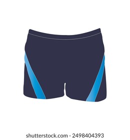 men's swimming trunks vector illustration symbol design