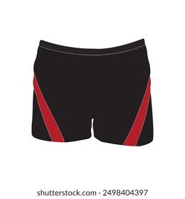 men's swimming trunks vector illustration symbol design