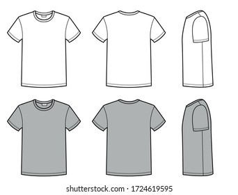 Download T Shirt Outline Vector Images Stock Photos Vectors Shutterstock