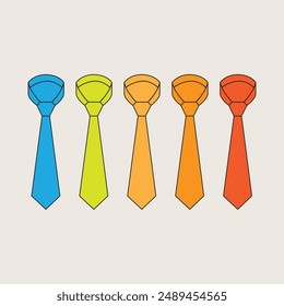 Men's ties come in different styles and textures, including ties, neckties, and silk ties. They include designs like stripes, polka dabs, and paisley.