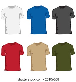 Men's t-shirt collection set