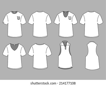 Men's t-shirt design template 