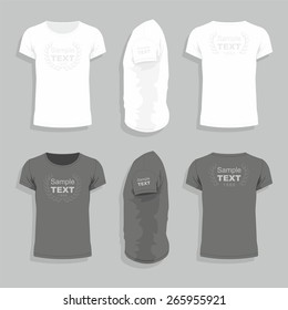 Men's t-shirt design template